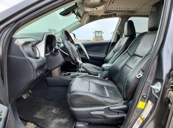 JTMWFREV5HD096214 2017 TOYOTA RAV4 Gray Front interior view