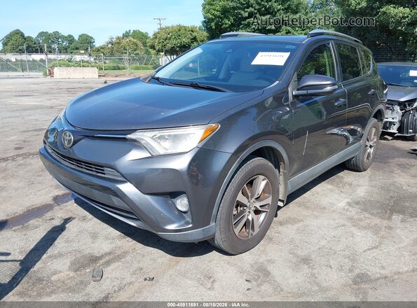 JTMWFREV5HD096570 2017 TOYOTA RAV4 Gray Առջևի ձախ երեք քառորդ տեսարան