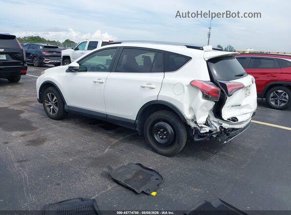 JTMWFREV5JD133610 2018 TOYOTA RAV4 White უკანა მარცხენა