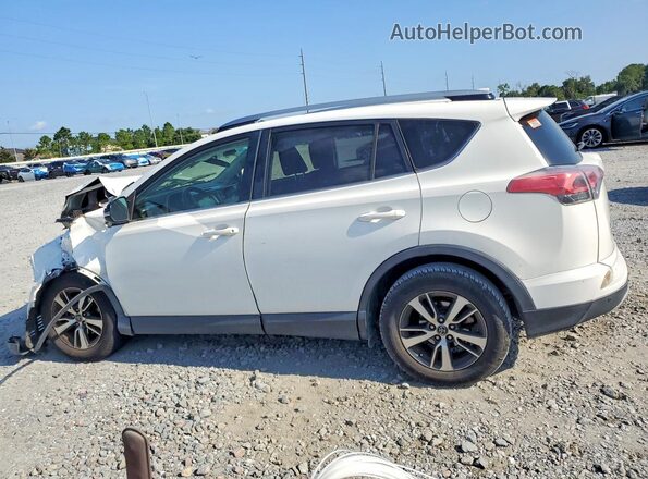 JTMWFREV5JJ728992 2018 TOYOTA RAV4 White უკანა მარცხენა