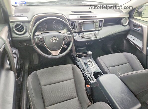 JTMWFREV6JJ150742 2018 TOYOTA RAV4 Gray Vista del salpicadero