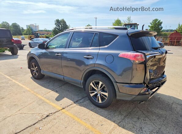 JTMWFREV6JJ153303 2018 TOYOTA RAV4 Gray Rear left