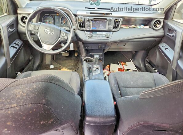 JTMWFREV7HD094559 2017 TOYOTA RAV4 Blue Dashboard view