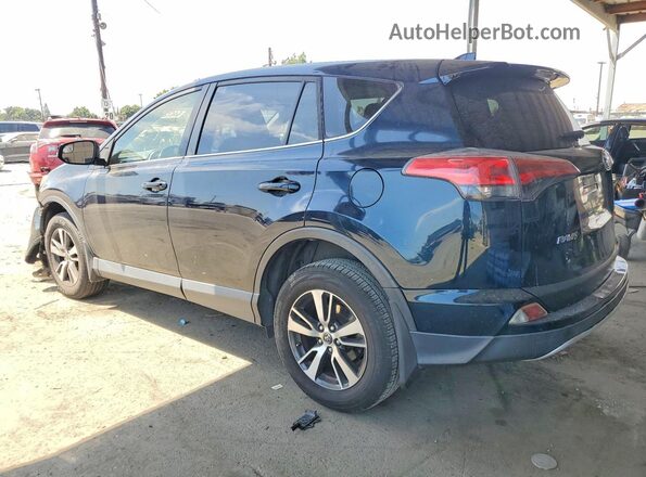 JTMWFREV7JJ188531 2018 TOYOTA RAV4 Blue უკანა მარცხენა