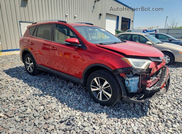 JTMWFREV8GJ061165 2016 TOYOTA RAV4 Red Front right