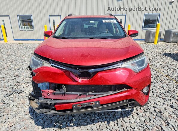 JTMWFREV8GJ061165 2016 TOYOTA RAV4 Red Front view