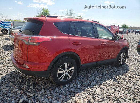 JTMWFREV8GJ061165 2016 TOYOTA RAV4 Red Rear right