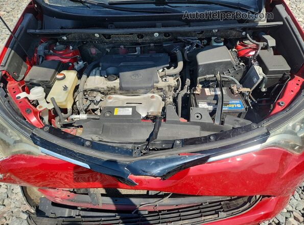 JTMWFREV8GJ061165 2016 TOYOTA RAV4 Red Engine compartment view
