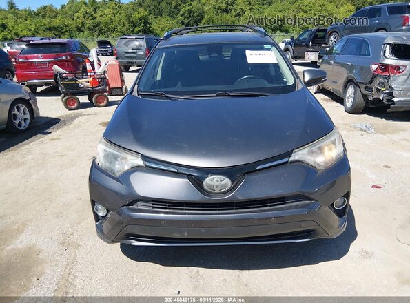 JTMWFREV8HJ132625 2017 TOYOTA RAV4 Серый Вид щитка приборов