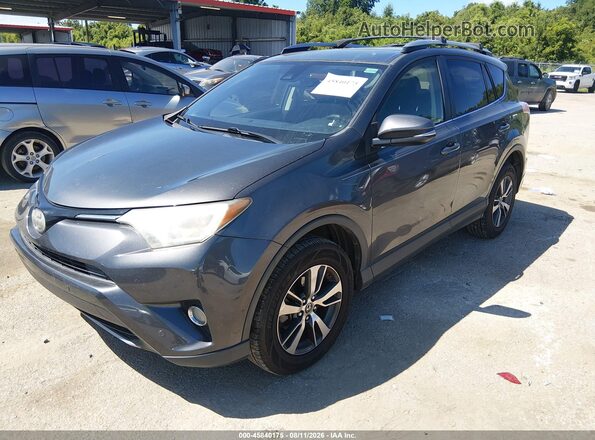 JTMWFREV8HJ132625 2017 TOYOTA RAV4 Серый Передняя левая четверть