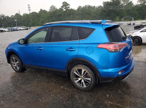 JTMWFREV8HJ707788 2017 TOYOTA RAV4 Blue Tył lewy