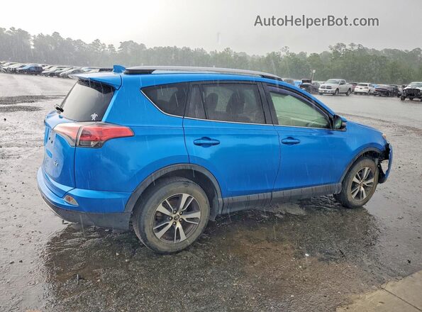 JTMWFREV8HJ707788 2017 TOYOTA RAV4 Blue Tył prawy