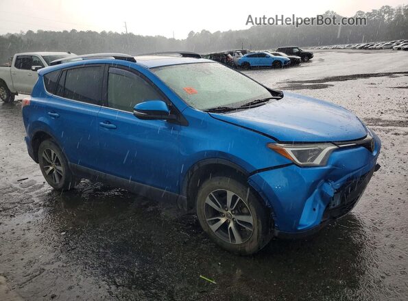 JTMWFREV8HJ707788 2017 TOYOTA RAV4 Blue Przód prawy