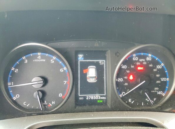 JTMWFREV8HJ707788 2017 TOYOTA RAV4 Blue Widok zestawu wskaźników