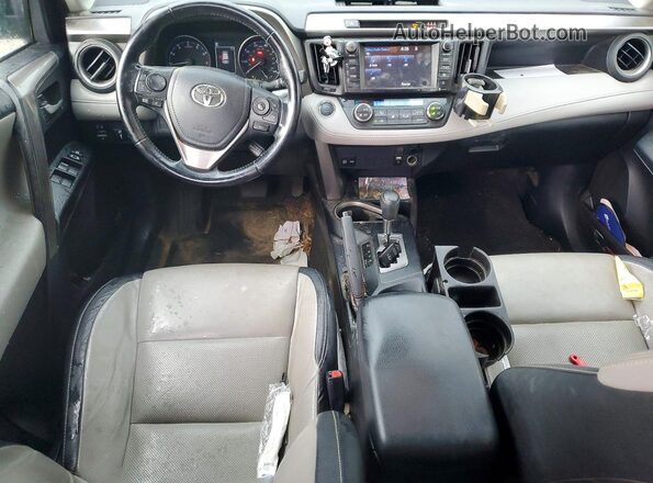 JTMWFREV8HJ707788 2017 TOYOTA RAV4 Blue Widok deski rozdzielczej