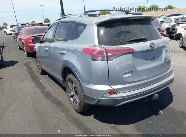 JTMWFREV8JD120642 2018 TOYOTA RAV4 Silver Задня ліва чверть