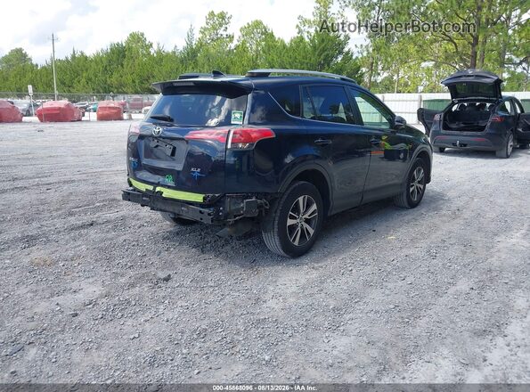 JTMWFREV8JJ169437 2018 TOYOTA RAV4 Blue Tył prawy