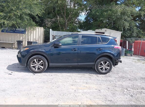 JTMWFREV8JJ169437 2018 TOYOTA RAV4 Blue Widok wnętrza 360 stopni