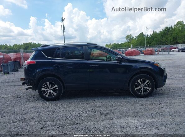 JTMWFREV8JJ169437 2018 TOYOTA RAV4 Blue Widok wnętrza z tyłu