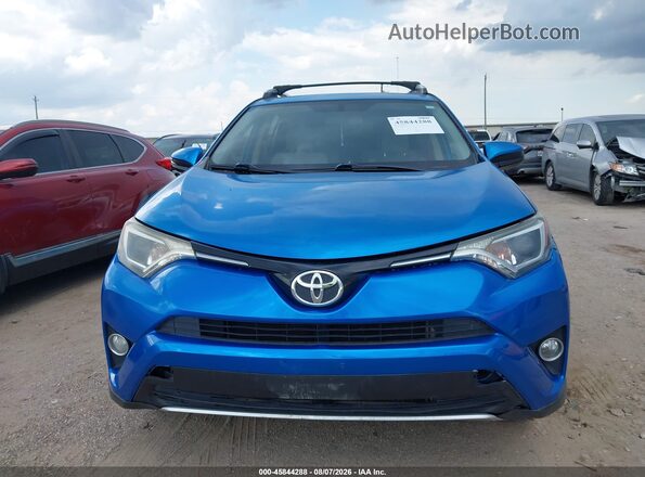 JTMWFREVXGJ060650 2016 TOYOTA RAV4 Blue Vista del cuadro de instrumentos