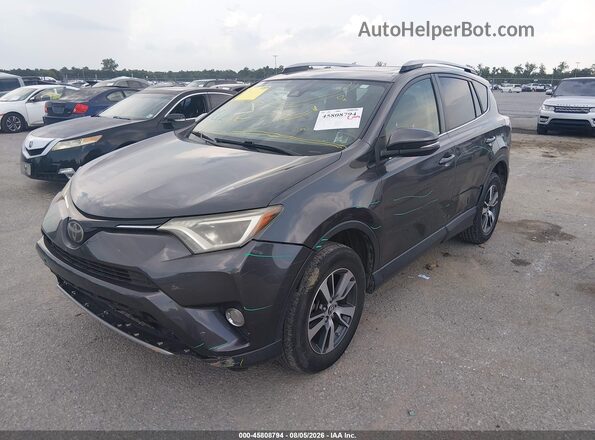 JTMWFREVXJJ199992 2018 TOYOTA RAV4 Gray წინა მარცხენა ხედი სამი მეოთხედიდან