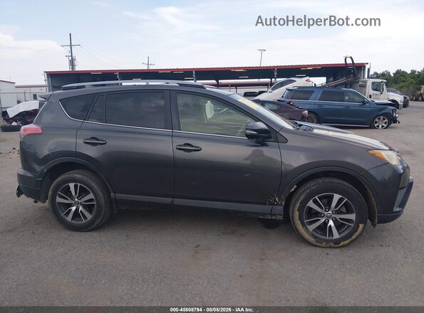 JTMWFREVXJJ199992 2018 TOYOTA RAV4 Gray უკანა სალონის ხედი