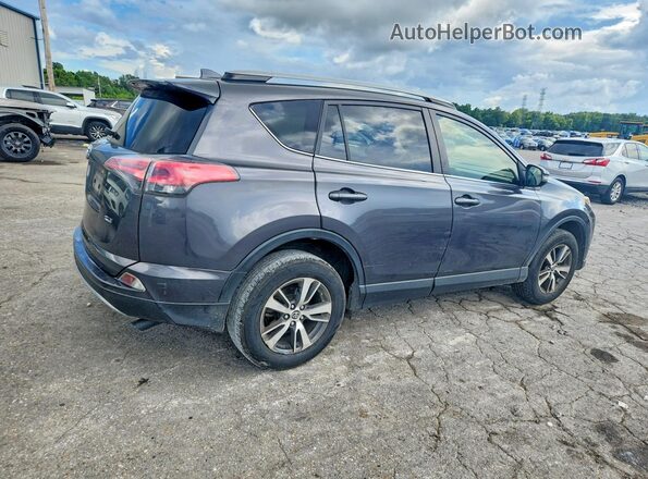 JTMWFREVXJJ730043 2018 TOYOTA RAV4 Gray Rear right