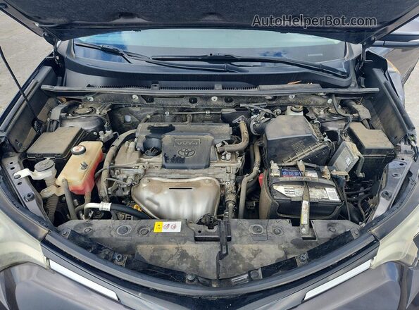 JTMWFREVXJJ730043 2018 TOYOTA RAV4 Gray Engine compartment view