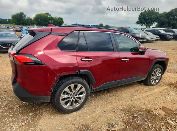 JTMY1RFV6LJ018038 2020 TOYOTA RAV4 Red უკანა მარჯვენა