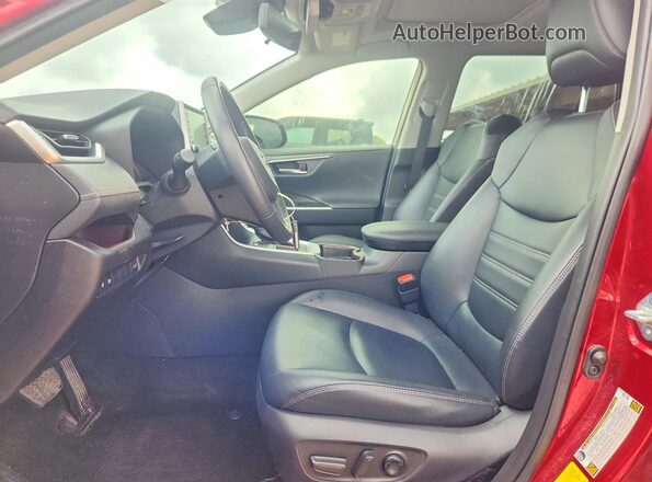 JTMY1RFV6LJ018038 2020 TOYOTA RAV4 Red წინა სალონის ხედი