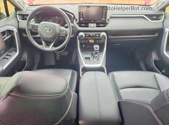JTMY1RFV6LJ018038 2020 TOYOTA RAV4 Red წინა პანელის ხედი