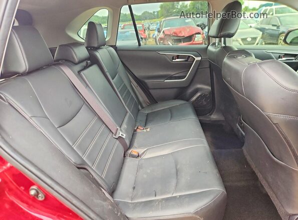 JTMY1RFV6LJ018038 2020 TOYOTA RAV4 Red უკანა სალონის ხედი