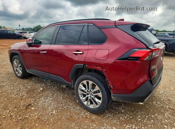 JTMY1RFV6LJ018038 2020 TOYOTA RAV4 Red უკანა მარცხენა