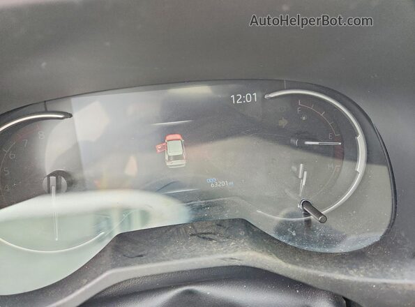 JTMY1RFV8KD500247 2019 TOYOTA RAV4 Белый Вид щитка приборов