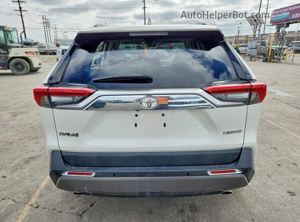 JTMY1RFV8KD500247 2019 TOYOTA RAV4 Белый Вид сзади