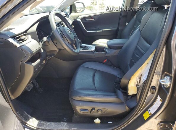 JTMY1RFV9MD080341 2021 TOYOTA RAV4 Gray Widok wnętrza z przodu