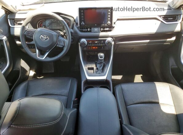 JTMY1RFV9MD080341 2021 TOYOTA RAV4 Gray Widok deski rozdzielczej