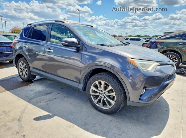 JTMYFREV1HJ116727 2017 TOYOTA RAV4 Серый Передняя правая четверть