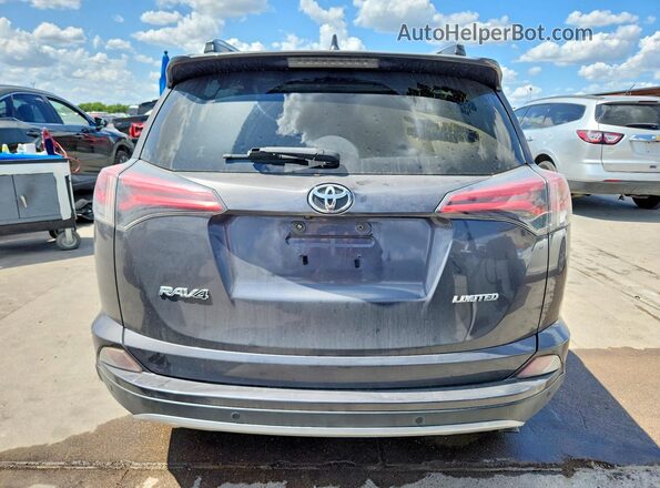 JTMYFREV1HJ116727 2017 TOYOTA RAV4 Серый Вид сзади