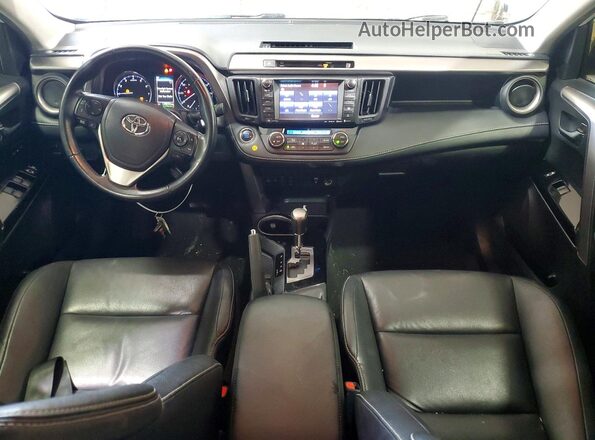 JTMYFREV4GJ069840 2016 TOYOTA RAV4 White Առջևի վահանակի տեսք