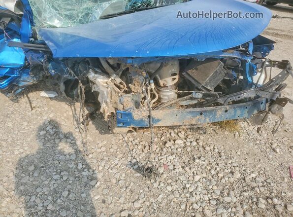 JTMYFREV5JJ154712 2018 TOYOTA RAV4 Синий Вид задней части салона