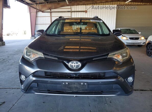 JTMYFREV6HD095128 2017 TOYOTA RAV4 Gray Front view