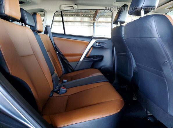 JTMYFREV6HD095128 2017 TOYOTA RAV4 Gray Rear interior view
