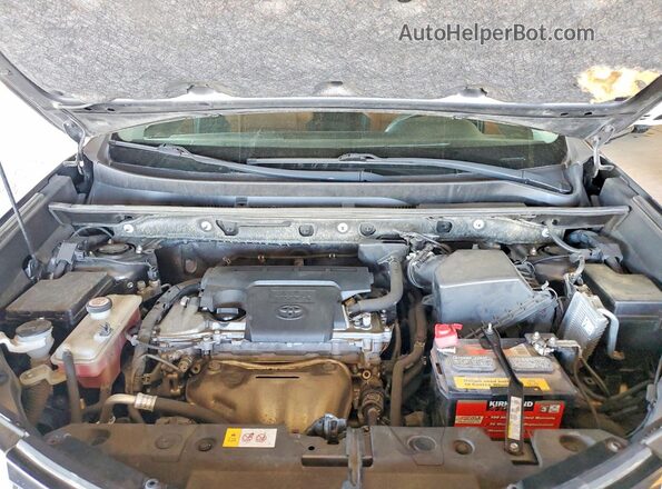 JTMYFREV6HD095128 2017 TOYOTA RAV4 Gray Engine compartment view