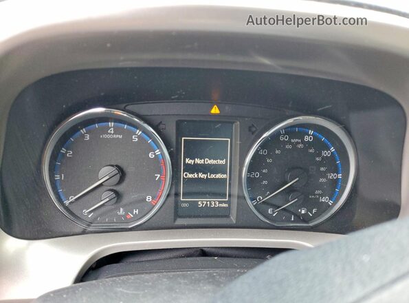 JTMYFREV8GJ062051 2016 TOYOTA RAV4 Gray Instrument cluster view