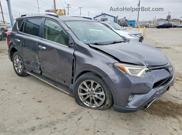 JTMYFREV8GJ062051 2016 TOYOTA RAV4 Gray Front right