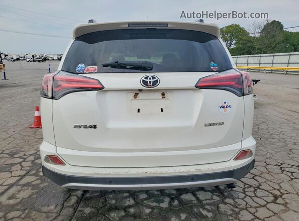 JTMYFREV8GJ068626 2016 TOYOTA RAV4 White Հետևի տեսք