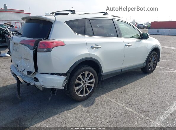 JTMYFREV9GJ077934 2016 TOYOTA RAV4 Белый Задняя правая четверть