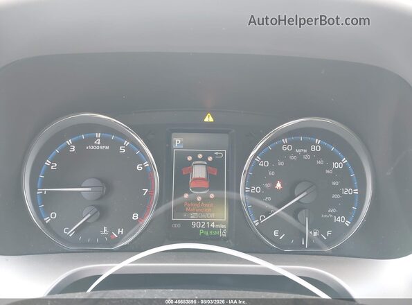 JTMYFREV9GJ077934 2016 TOYOTA RAV4 Белый Вид задних сидений