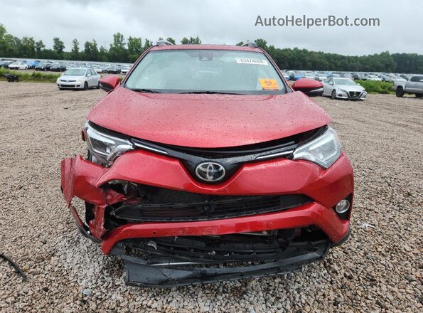 JTMYFREVXHJ132831 2017 TOYOTA RAV4 Red წინა ხედი